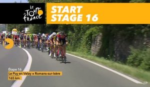 Départ / Start - Étape 16 / Stage 16 - Tour de France 2017