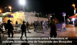 Nouveaux heurts entre palestiniens et policiers israéliens