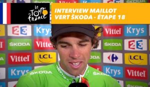 L'interview du maillot vert ŠKODA - Étape 18 - Tour de France 2017