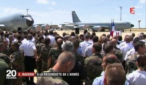 Emmanuel Macron : à la reconquête de l'armée