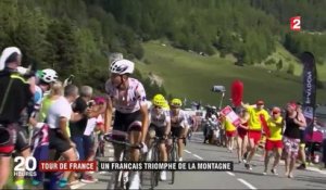 Tour de France : un Français triomphe de la montagne