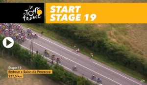 Départ / Start - Étape 19 / Stage 19 - Tour de France 2017