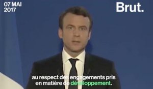 La promesse (non tenue) d'Emmanuel Macron sur l'aide publique au développement