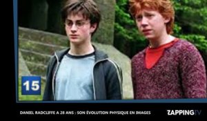 Daniel Radcliffe a 28 ans : son évolution physique en images (Vidéo)