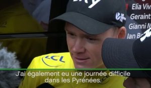 Cyclisme - Tour de France : Froome «De nombreux problèmes techniques durant la course»