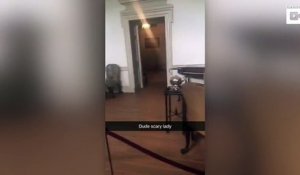 Une femme a filmé le fantôme d'une servante sur Snapchat
