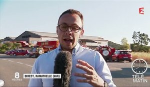 Var : incendie non maîtrisé autour de Saint-Tropez