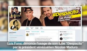 Luis Fonsi dénonce l'usage de son tube "Despacito" par Maduro