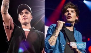 Fan Army Face-Off: Justin Bieber's Beliebers Battle Louis Tomlinson's Fans | Billboard News