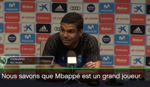 ICC - Casemiro: ''Mbappé n'est pas un joueur du Real Madrid''