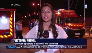 Incendie dans le Var: nouvelle nuit dans un gymnase à Bormes-les-Mimosas