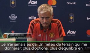 Man Utd - Mourinho espère deux nouvelles recrues