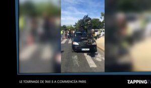 Taxi 5 : le tournage a commencé à Paris, les premières images (vidéo)