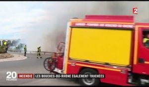 Bouches-du-Rhône : des incendies encore en cours