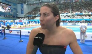 100M nage libre - Charlotte Bonnet qualifiée pour les demi-finales !