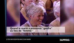 L'incontrôlable fou rire d'une mariée en plein échange de vœux (vidéo)