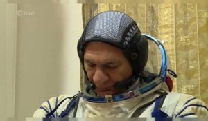 Jour J pour l'astronaute Paolo Nespoli