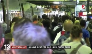 Montparnasse : la panne identifiée, mais la polémique enfle