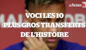 En attendant Neymar, voici les 10 plus gros transferts de l'histoire