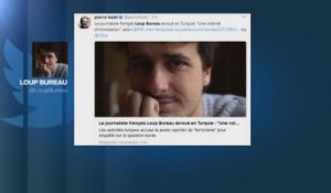 Soupçonné de "terrorisme", un journaliste français emprisonné