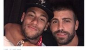Neymar évoque le tweet de Piqué