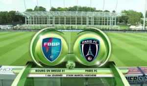 J2 FBBP 1-2 Paris FC | Résumé vidéo | 2017-2018