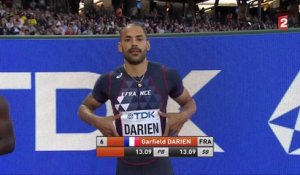 VIDEO. Mondiaux d'Athlétisme : Garfield Darien qualifié pour la finale du 110m haies