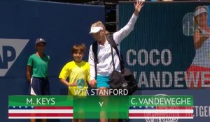 Stanford - Keys domine Vandeweghe pour le titre