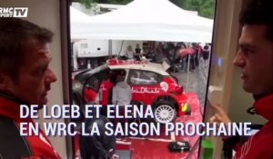 Citroën annonce le retour du duo Loeb-Elena