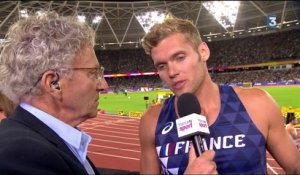 Mondiaux d’athlétisme : Kevin Mayer "Tout s'est passé comme il le fallait"