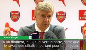 1ère j. - Wenger: "Je ne voulais pas que Giroud parte"