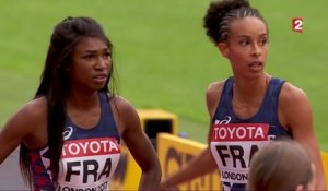 Mondiaux d'athlétisme : Le relais féminin français 4X400m qualifié au temps en finale !