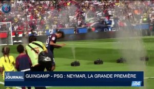 Guigamp - PSG: Neymar, la grande première