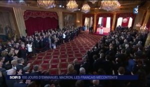 Les 100 premiers jours d'Emmanuel Macron au pouvoir