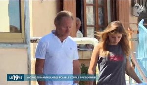Une adolescente tombe nez à nez avec Emmanuel Macron à Marseille et n'en revient pas ! Regardez