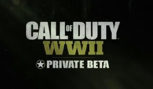Call of Duty : WWII - Trailer de la bêta privée du multijoueur