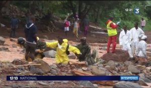 Sierra Leone : des glissements de terrain et des inondations font au moins 300 morts