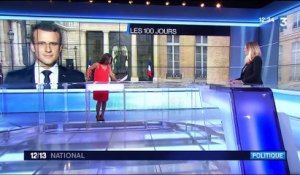 Emmanuel Macron : le bilan des 100 premiers jours du président à l'Élysée