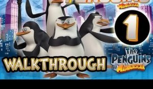 Penguins of Madagascar Walkthrough Part 1 (WiiU, Wii) Gameplay