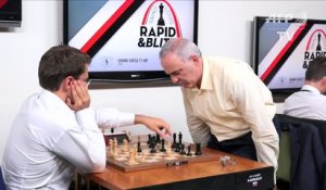 La légende Kasparov domptée par la relève des échecs