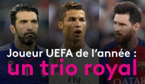 Joueur UEFA de l'année : un trio royal
