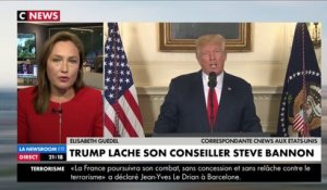 Trump lâche son conseiller Steve Bannon