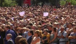 Barcelone : la minute de silence pour les victimes de la double attaque terroriste