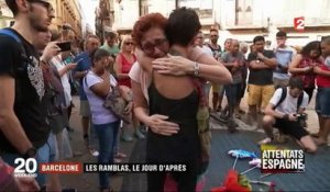 Le message d'espoir d'Espagnols au lendemain des attentats - Regardez