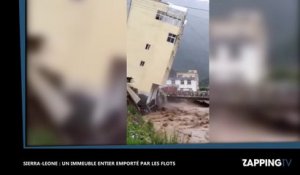 Sierra-Leone : un immeuble entier emporté par les flots, le bilan est de 441 morts (vidéo)