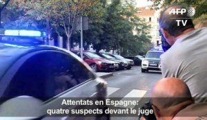 Attentats en Espagne: les suspects devant le juge