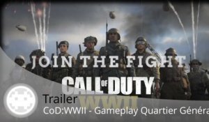 Trailer - Call of Duty: WWII - Démo du Quartier Général Multijoueur (Gameplay)