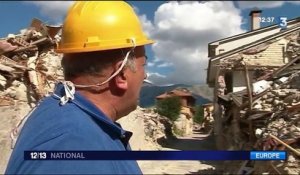 Italie : un an après le tremblement de terre, Amatrice toujours en ruines