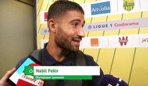 Bleus - Fekir : "On a parlé du match avec Depay et Tete"