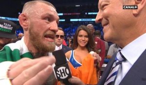 Boxe - Le combat du siècle Mayweather/McGregor - La réaction de Conor McGregor !